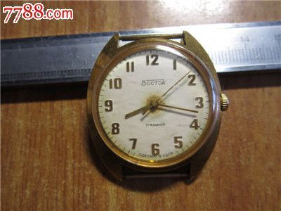 苏联镀金男表【35mm】-手表/腕表--se24296016-零售-七七八八钟表收藏
